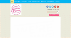 Desktop Screenshot of cannonscakes.com