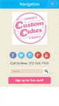 Mobile Screenshot of cannonscakes.com
